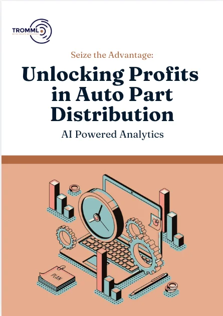 Cover of the eBook: Unlocking Profits in Auto Part Distribution with AI-Powered Analytics